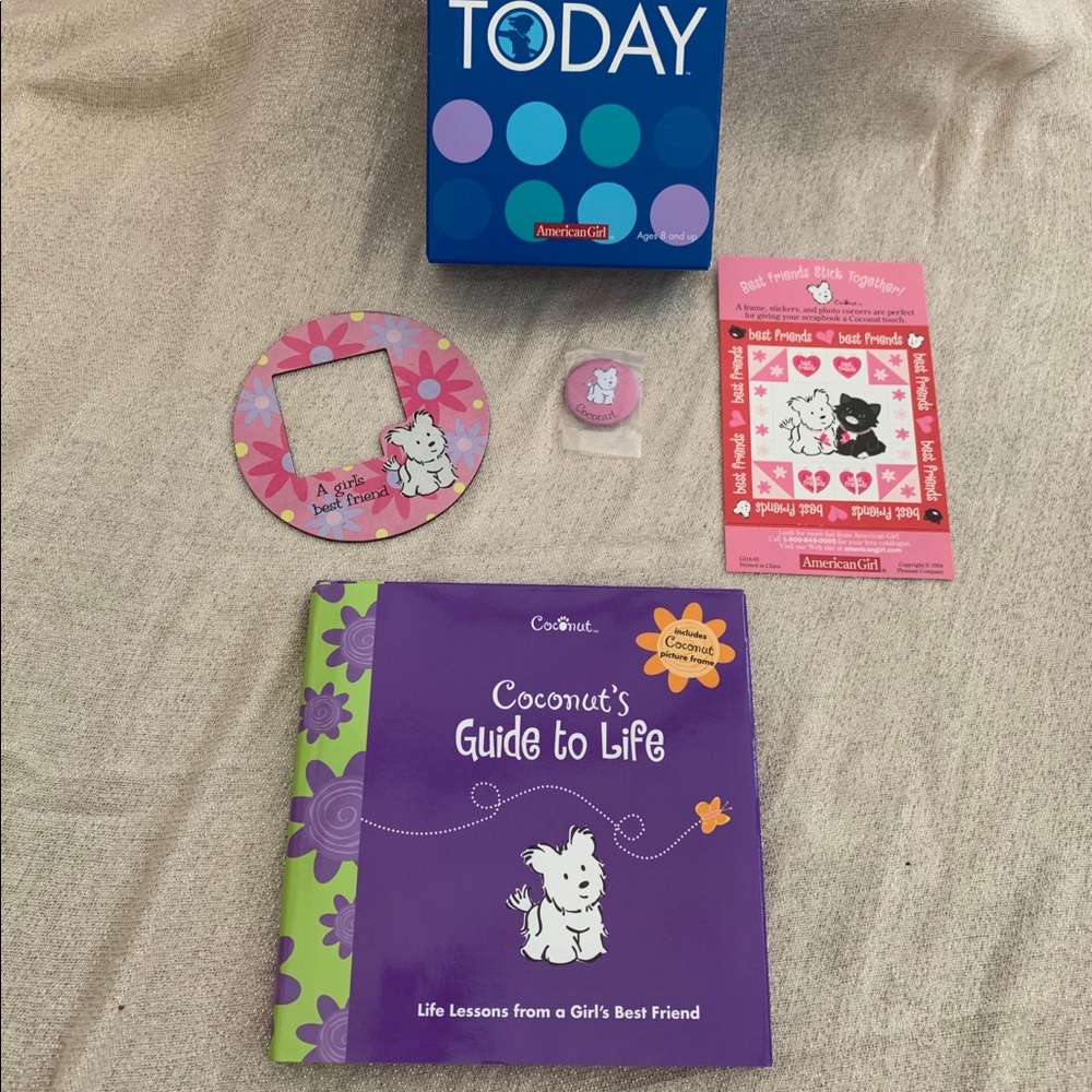American Girl Best friends accents and book